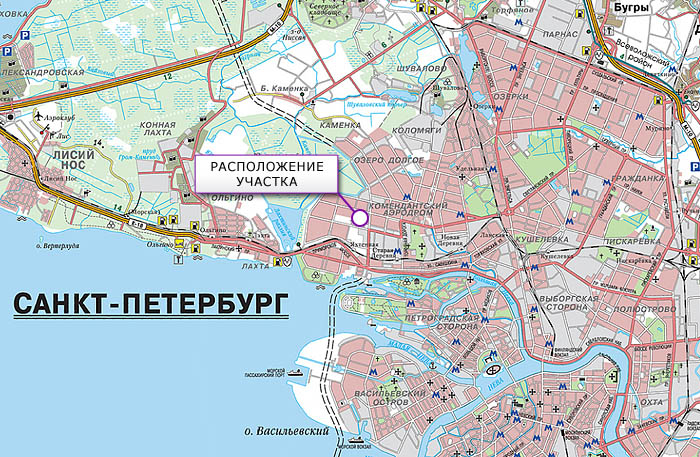 земельный участок в приморском районе спб