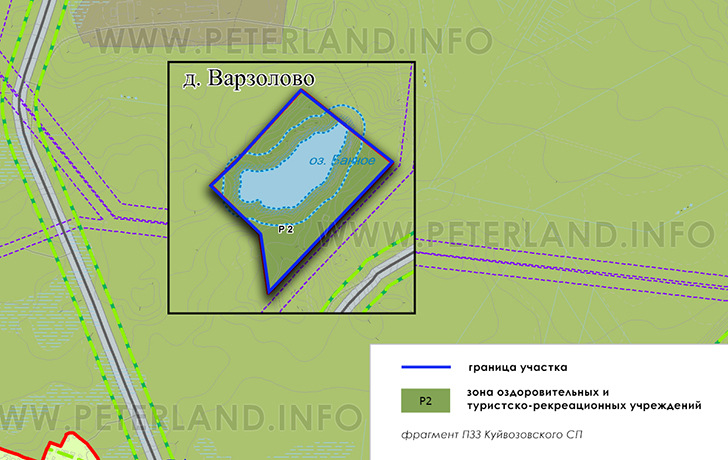 участок на ПЗЗ Куйвозовского СП