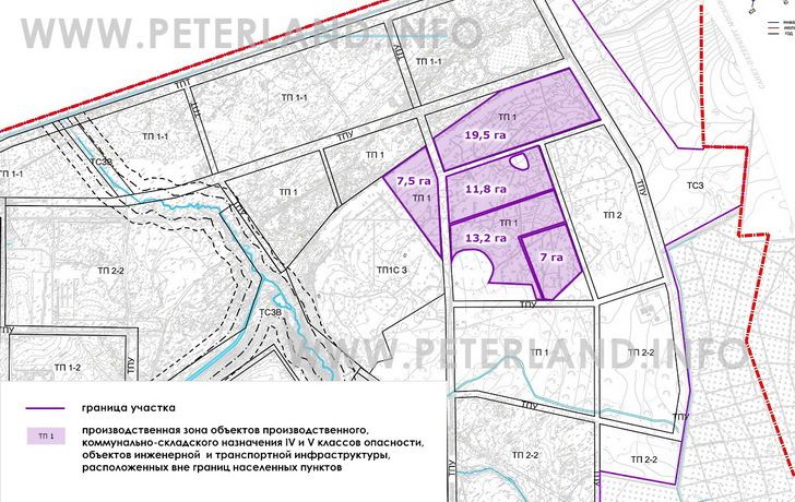 участки на ПЗЗ Ломоносовский район