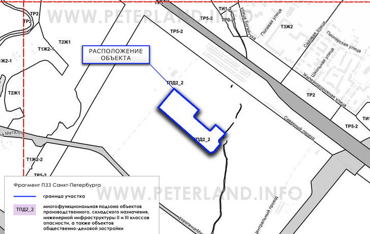 участок на ПЗЗ СПБ Колпинский район