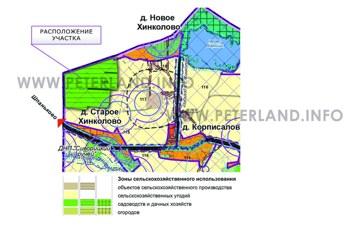 генплан Новое Хинколово