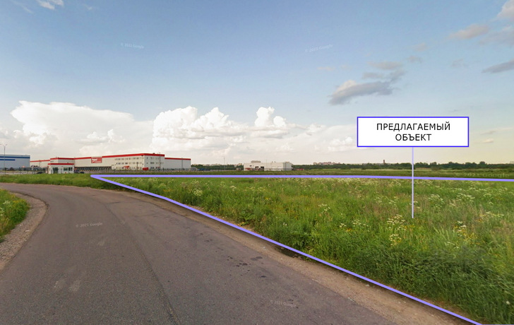 фото участка в промзоне у Южной ТЭЦ