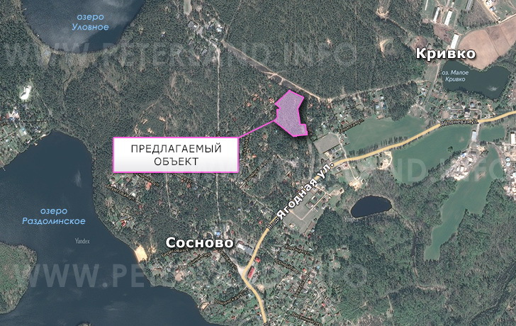 земля под застройку в Сосново Приозерский район