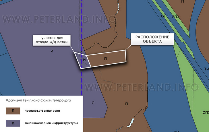 участок на Генплане Колпинского района