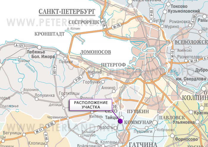 участок под склады в гатчинском районе