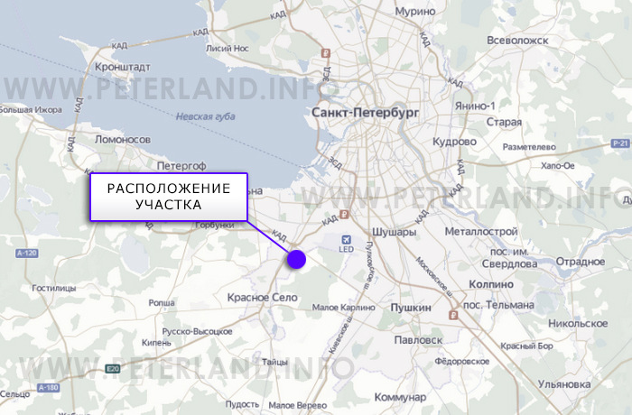 земельный участок горелово