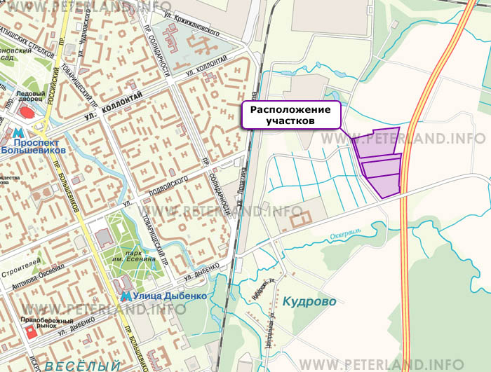 продажа земли кудрово
