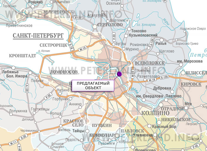 земельный участок малоохтинский