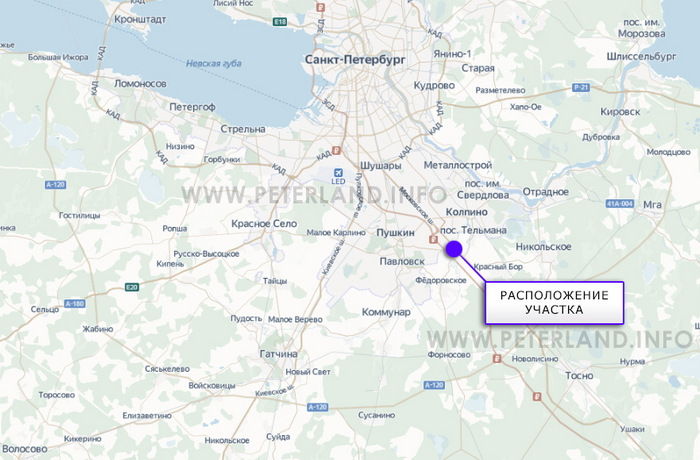 земельный участок московское тельмана