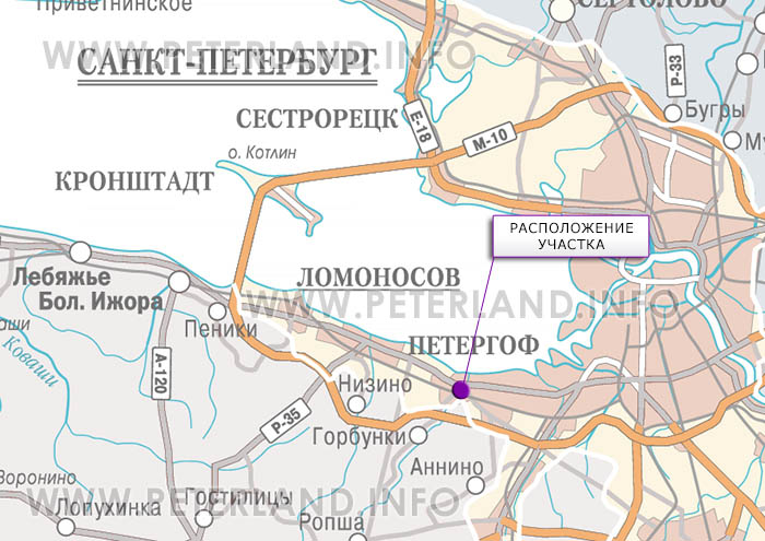 земельный участок ижс стрельна