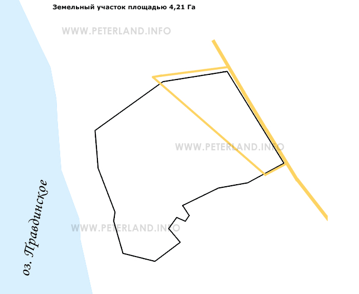 продажа земельного участка Правдинское озеро