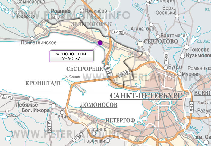 продажа земли в репино