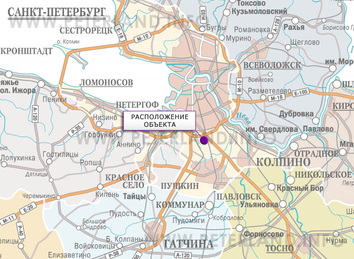 земельный участок в пос.шушары