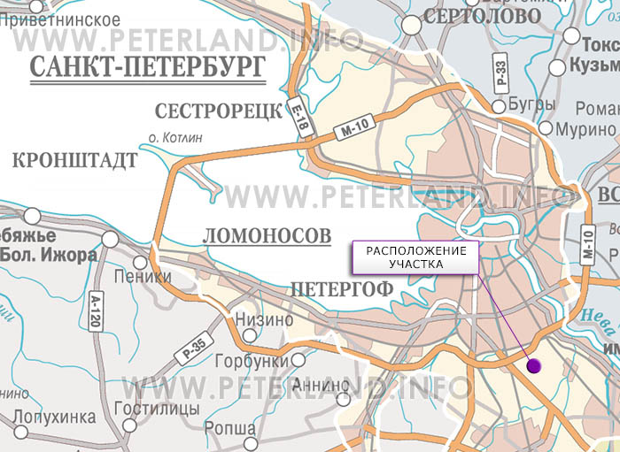 земельный участок шушары бадаевское