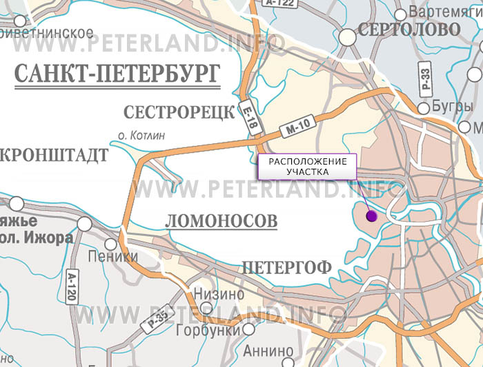 участок под жилой дом на Васильевском острове